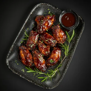 Barbecued Chicken Wings